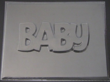 4216 BABY Cake Topper Chocolate Candy Mold